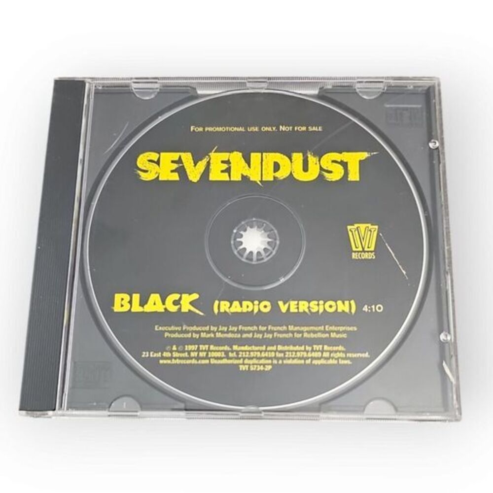 Sevendust – Black [1997 Promotional CD‎ Single]